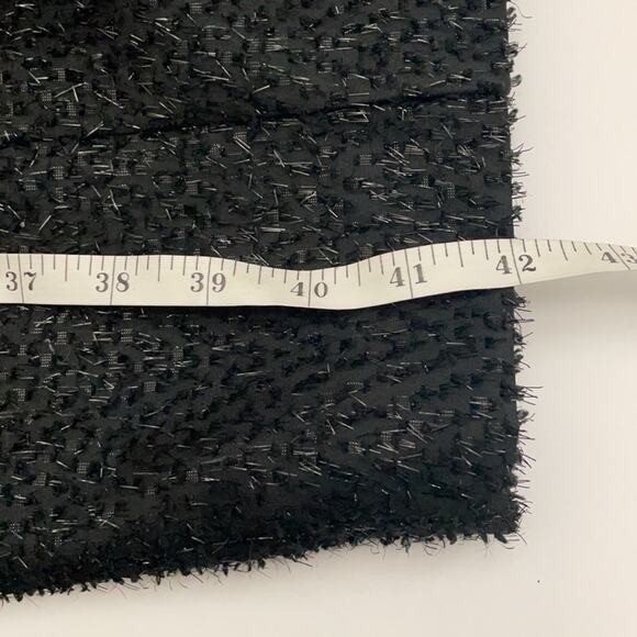 H&M Bodycon Dress Black Metallic Modern - Picture 16 of 16